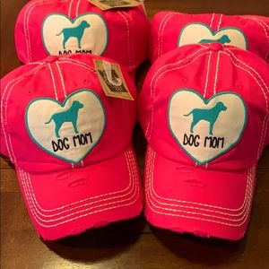 NWT Distressed Dog Mom ballcap cuteness!